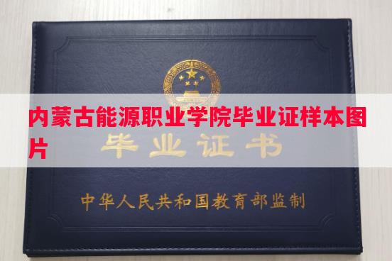 内蒙古能源职业学院毕业证样本图片