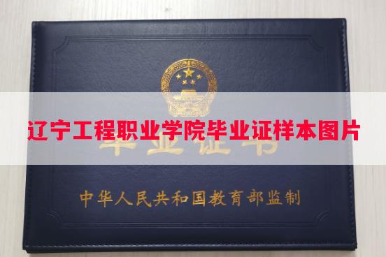 辽宁工程职业学院毕业证样本图片